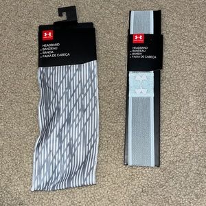 2 UA headbands NWT